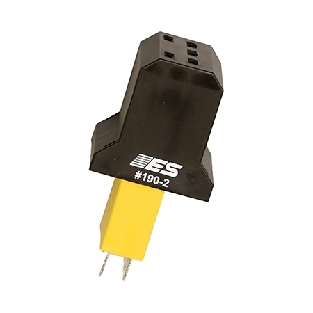 ELECTRONIC SPECIALTIES Shielded Relay Adapter (Yellow) 190-2
